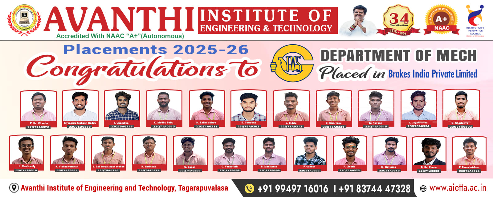 AI Hackathon Winners with Humanoid Robot