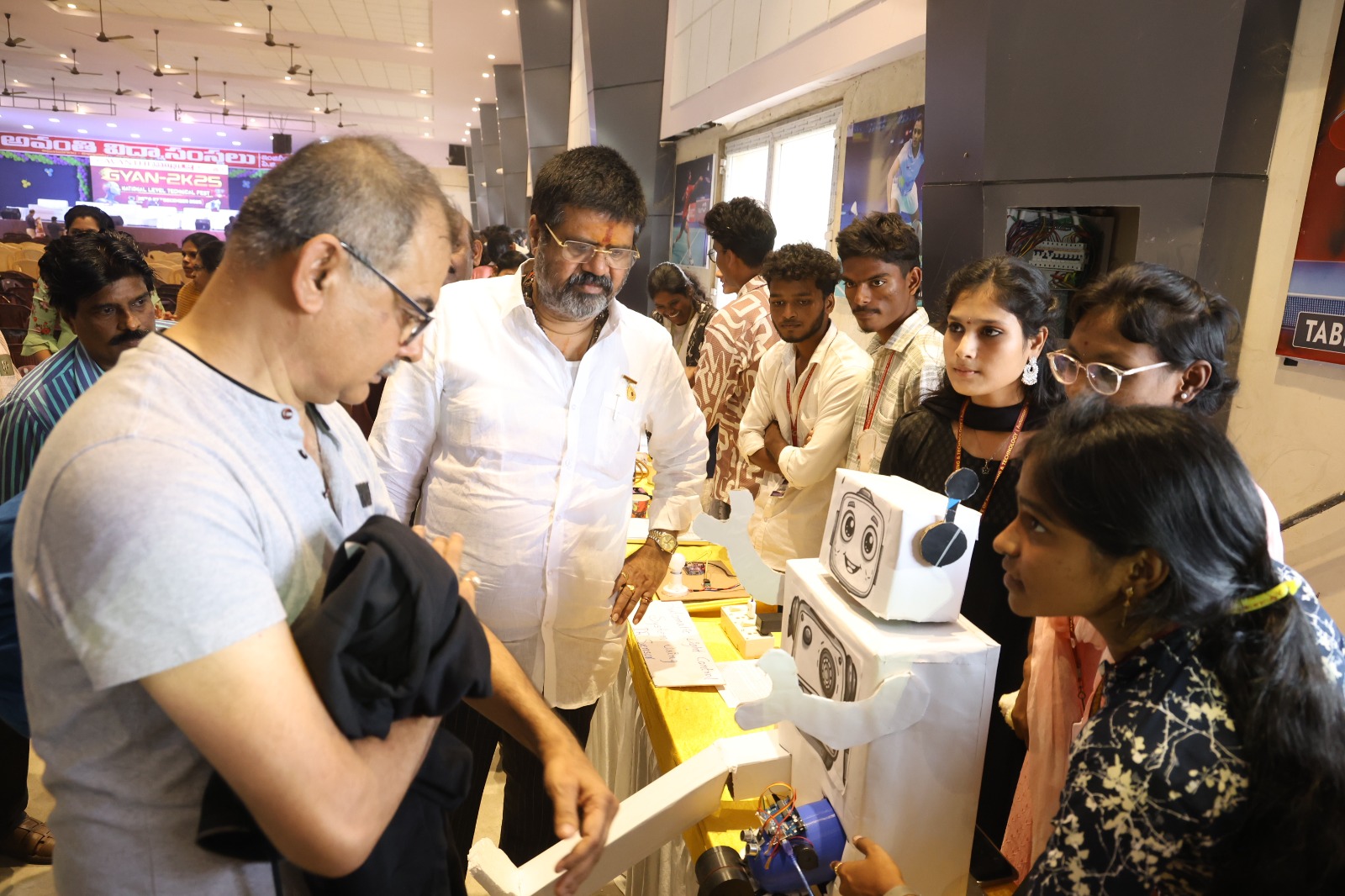 Guests Interacting with Students