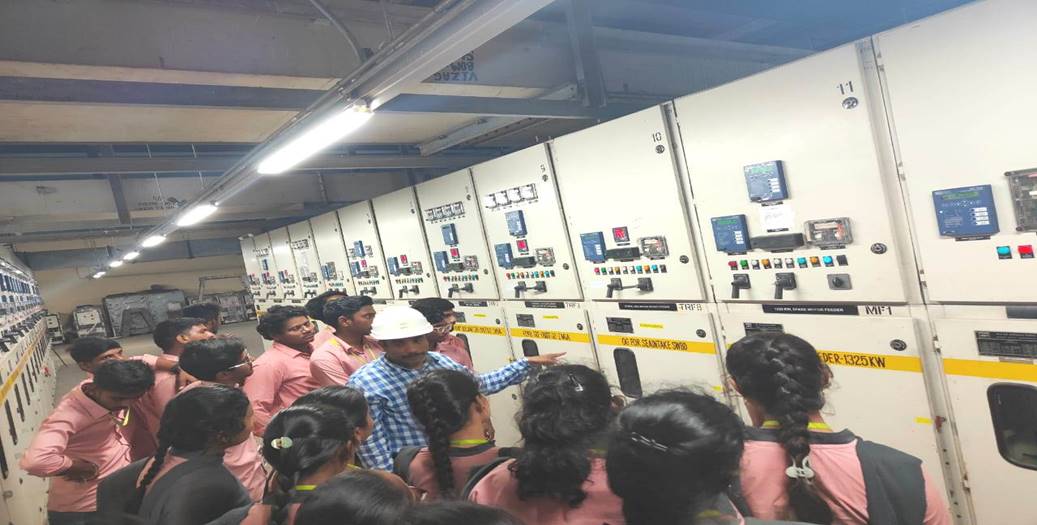 HNPCL Visit - III B.Tech