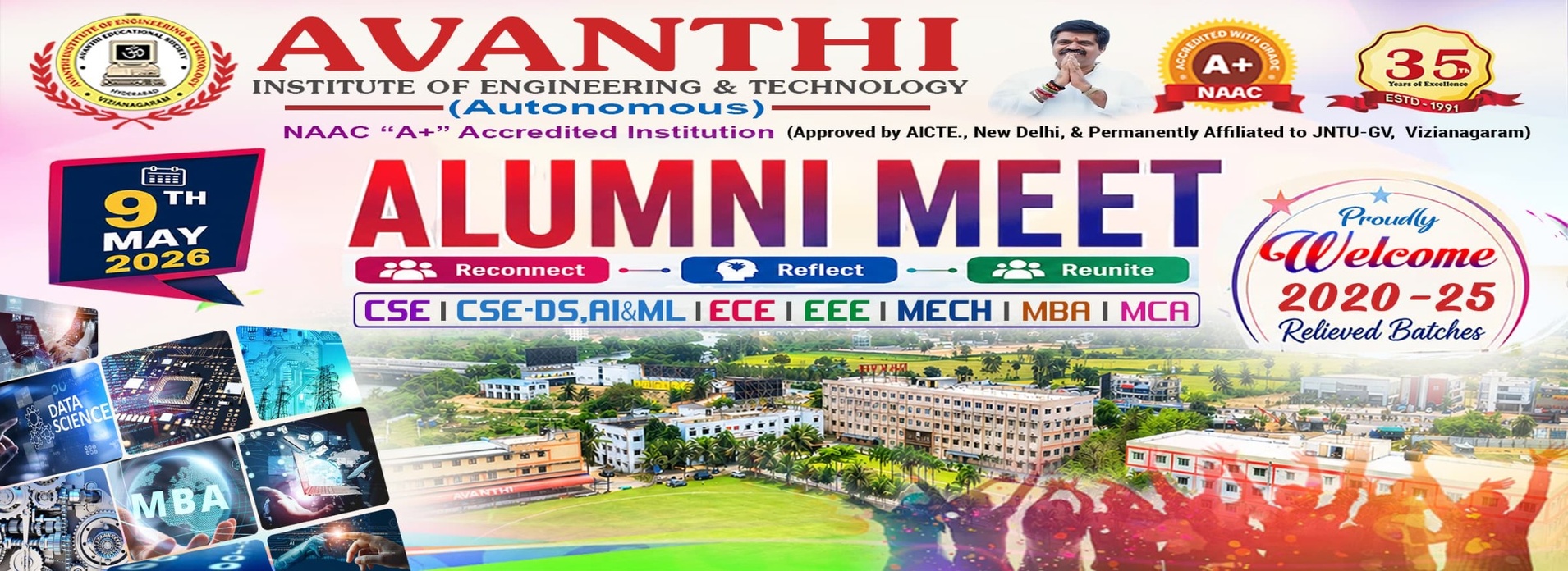 Avanthi Institute student banner