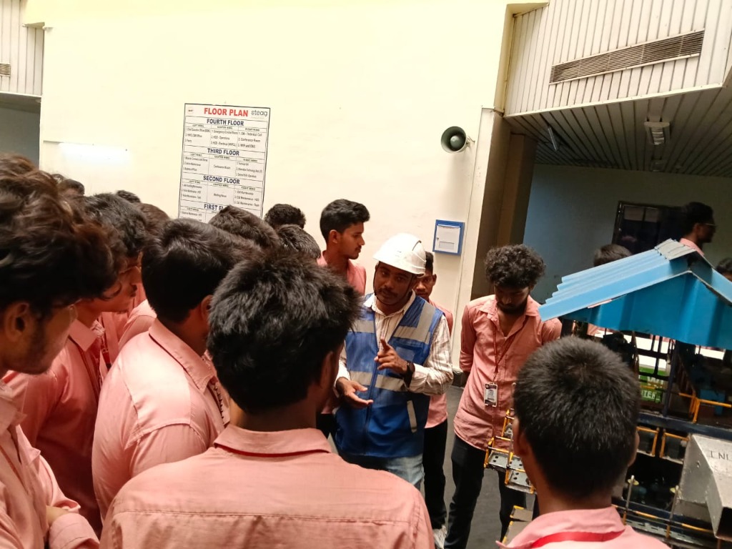 Industrial visit on Hinduja National Power Plant Corporation Limited (HNPCL)