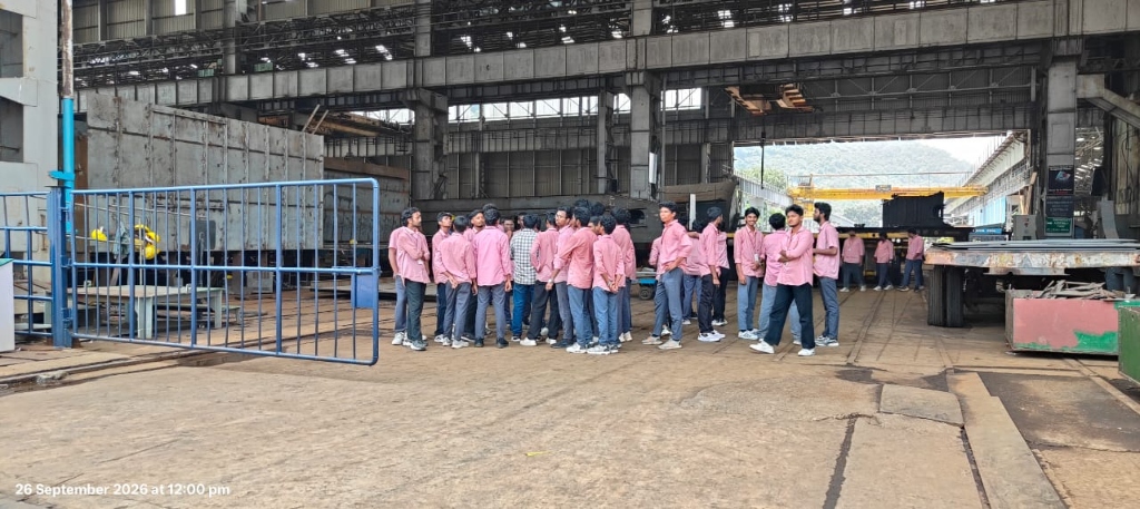 Mechanical Engineering Batch at Hindustan Shipyard